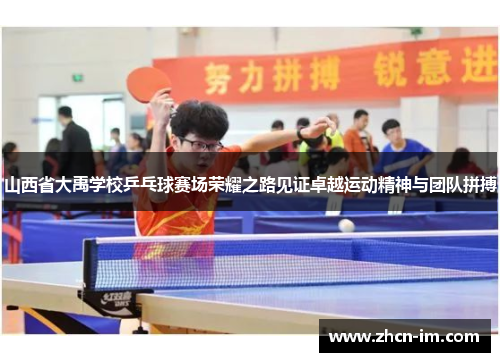 山西省大禹学校乒乓球赛场荣耀之路见证卓越运动精神与团队拼搏