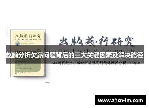 赵鹏分析欠薪问题背后的三大关键因素及解决路径
